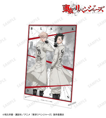 描き下ろしイラスト 黒龍 集合 戦う背中ver. A4アクリルパネル