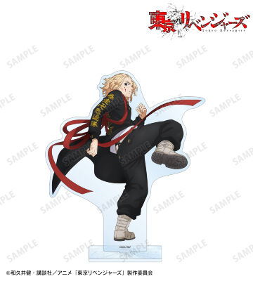 描き下ろしイラスト 佐野 万次郎 戦う背中ver. 特大アクリルスタンド