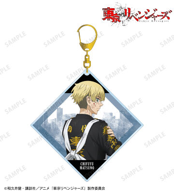 描き下ろしイラスト 松野 千冬 戦う背中ver. BIGアクリルキーホルダー