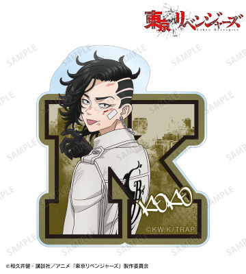 描き下ろしイラスト 九井 一 戦う背中ver. アクリルステッカー