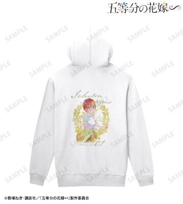 中野一花 grunge CANVAS バックプリントジップパーカー