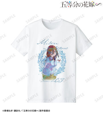 中野三玖 grunge CANVAS Tシャツ