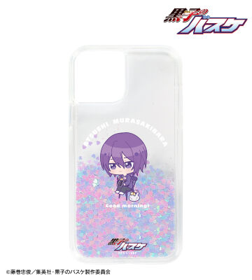 紫原 敦 ちびキャラ 朝のひとときver. グリッターiPhoneケース