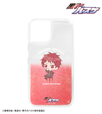 赤司征十郎 ちびキャラ 朝のひとときver. グリッターiPhoneケース