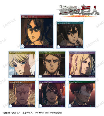 トレーディング場面写アクリルスタンドパネル