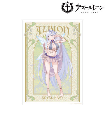 描き起こしイラスト アルビオン 踊り子ver. A3マット加工ポスター