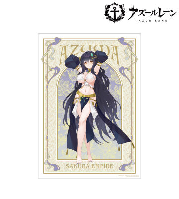 描き起こしイラスト 吾妻 踊り子ver. A3マット加工ポスター