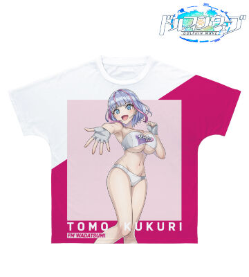 久々利 トモ フルグラフィックTシャツ