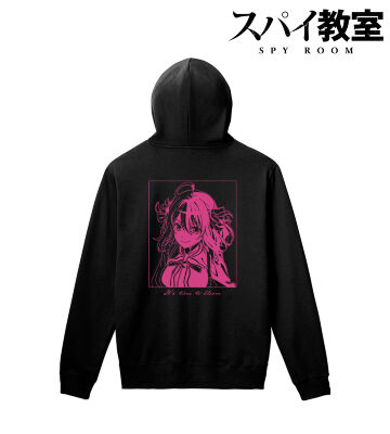 「咲き狂う時間です。」 バックプリントパーカー