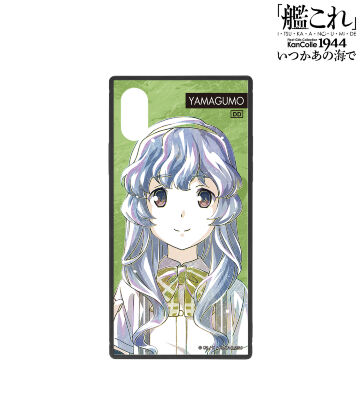 山雲 Ani-Art スクエア強化ガラスiPhoneケース