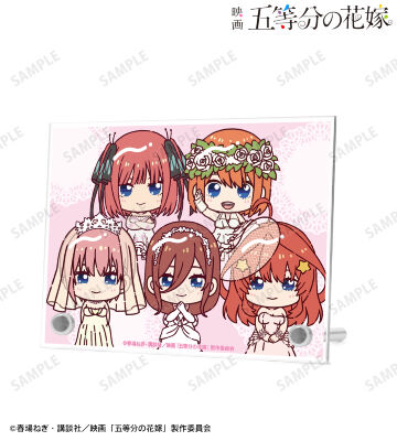 集合 ちょこんと！ ウェディングver. A6アクリルパネル