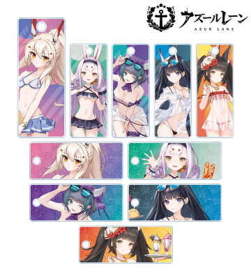 描き起こしイラスト 水着ver. トレーディングアクリルキータグ