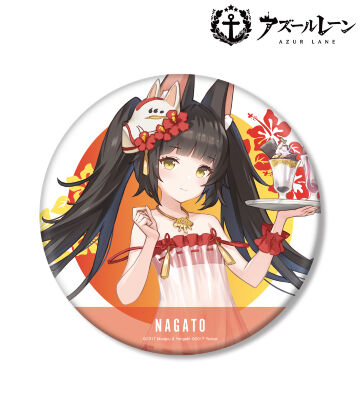 描き起こしイラスト 長門 水着ver. BIG缶バッジ