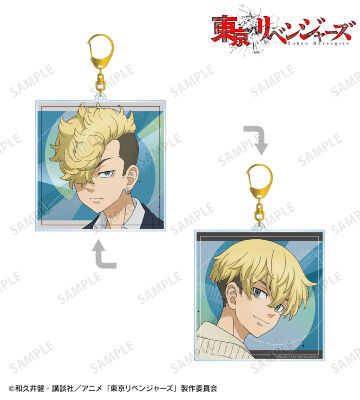 描き下ろしイラスト 松野 千冬 過去ver./2005年ver. 両面BIGアクリルキーホルダー