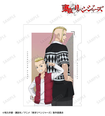 描き下ろしイラスト 龍宮寺 堅 過去ver./2005年ver. クリアファイル