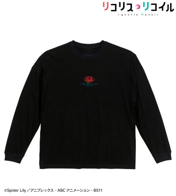 描き下ろしイラスト 井ノ上たきな 着用BIGシルエットロングTシャツ