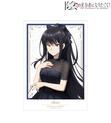 描き下ろしイラスト クレア・カゲノー パーティードレスコードver. A3マット加工ポスター