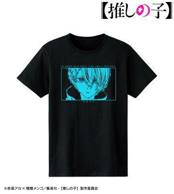 アクア オーロラフラッシュプリントTシャツ