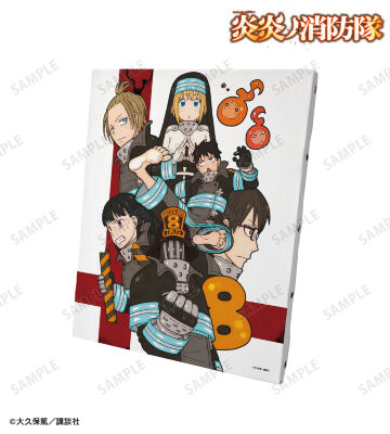第8特殊消防隊 キャンバスボード ver.A