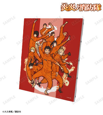 第8特殊消防隊 キャンバスボード ver.B