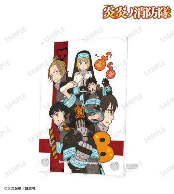 第8特殊消防隊 ダブルアクリルパネル ver.A
