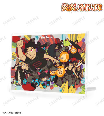 集合 ダブルアクリルパネル