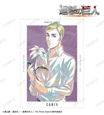 さよならを教えて くじ A3マット加工ポスター コンプリートセット ささやくように恋を唄う_描き下ろし 集合 花びらドレスver. A3