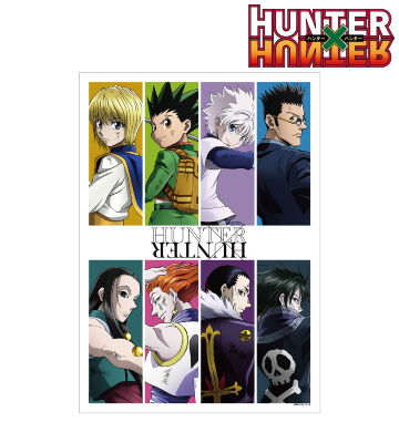 描き下ろし 集合 戦う背中ver. A3マット加工ポスター