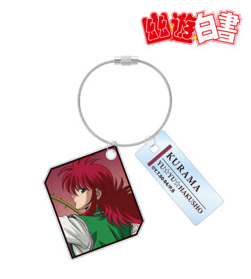 描き下ろし 蔵馬 戦う背中ver. 2連ワイヤーアクリルキーホルダー