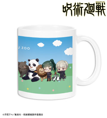 東武動物公園コラボ 集合 ちびキャラ マグカップ ver.A