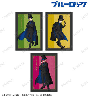 描き下ろし 潔 世一＆蜂楽 廻＆千切 豹馬 怪盗団ver. ブロマイド3枚セット