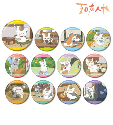 夏目友人帳　原画展　夏目貴志　ニャンコ先生　トレーディング　缶バッジ Amazon.co.jp: 夏目友人帳 原画展 缶バッジ 夏目貴志 ニャンコ