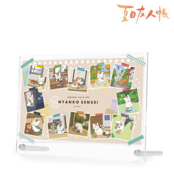 描き下ろしイラスト 集合 ニャンコ先生の1日ver. A5アクリルパネル