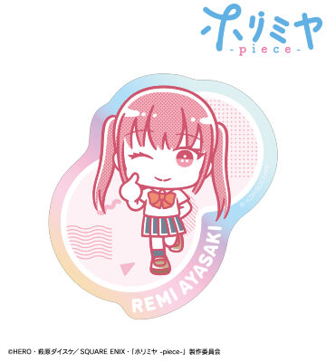 描き起こし 綾崎レミ Art by スズキハルカ オーロラステッカー