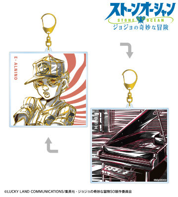 E・アルニーニョ&B・D・T・H Ani-Art BLACK LABEL 両面BIGアクリルキーホルダー