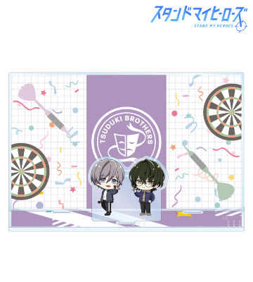 ちびキャラ アクリルジオラマ 都築兄弟