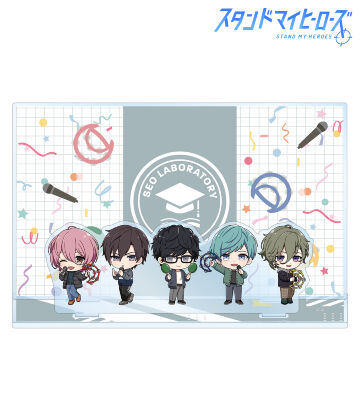 ちびキャラ アクリルジオラマ 瀬尾研究室
