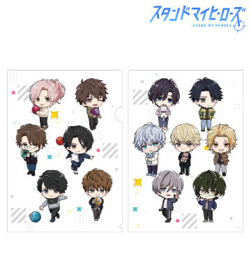 ちびキャラ クリアファイル 集合 ver.A