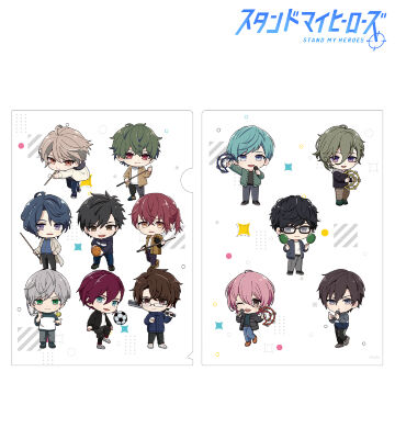 ちびキャラ クリアファイル 集合 ver.B