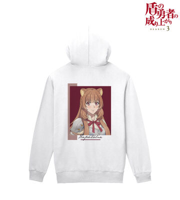 ラフタリア バックプリントジップパーカー