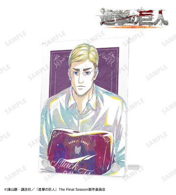 描き下ろし エルヴィン リラックスver. Ani-Art ダブルアクリルパネル