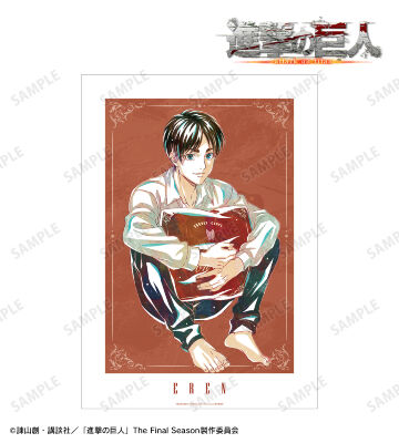 描き下ろし エレン リラックスver. Ani-Art A3マット加工ポスター