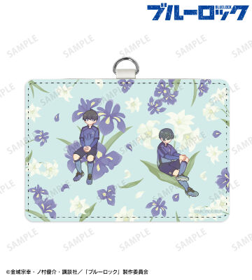潔 世一&糸師 凛 Botania ネックストラップ付きパスケース