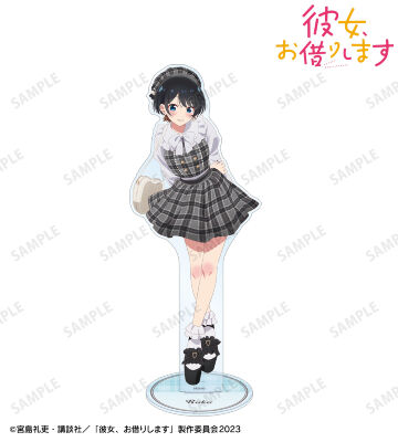 描き下ろし 更科瑠夏 ガーリーファッションver. 特大アクリルスタンド