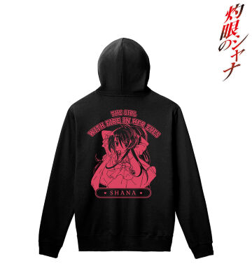 シャナ バックプリントカレッジパーカー