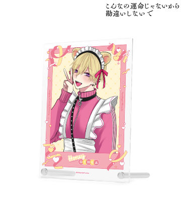 ちふゆ先生 描き下ろし 佐江城 銀河 メイド&執事ver. A5アクリルパネル