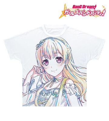 バンドリ　パレオ　Ani-Art フルグラフィックTシャツ BanG Dream! ガールズバンドパーティ！ - パレオ Ani-Art フル