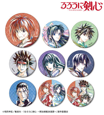 るろうに剣心 　緋村剣心缶バッジ　1997年　維新志士への鎮魂歌缶バッジ るろうに剣心 緋村剣心缶バッジ 1997年 維新志士への鎮魂歌缶バッジ