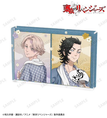 描き下ろし 乾 青宗&九井 一 温泉浴衣ver. アクリルブロック