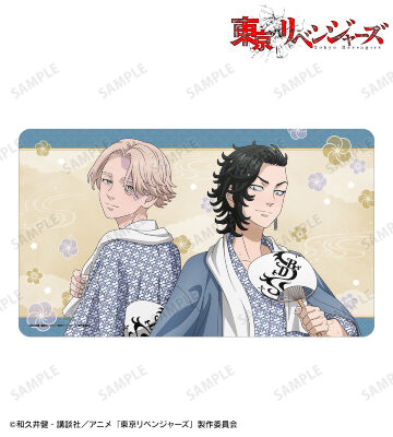 描き下ろし 乾 青宗&九井 一 温泉浴衣ver. マルチデスクマット